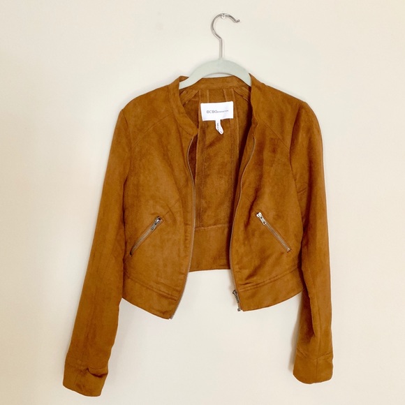 ⚡️⬇️⚡️BCBGeneration Suede Crop Jacket - Picture 4 of 6